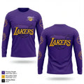 LI LAKERS 10146618 Long Sleeve Performance Shirt 1