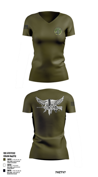 Womens Short Sleeve Vneck Shirt, RHSWAT, , Teamtime, Team time, sublimation, custom sports apparel, team uniforms, spirit wear, spiritwear, sports uniforms, custom shirts, team store, custom team store, fundraiser sports, apparel fundraiser
