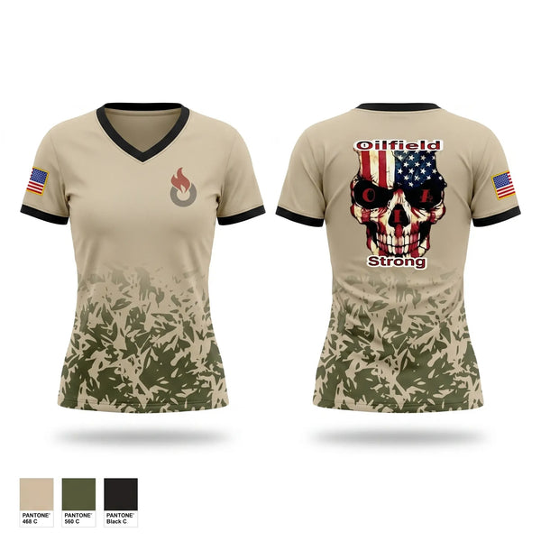 Womens Short Sleeve Vneck Shirt, Lewis Energy Group, , Teamtime, Team time, sublimation, custom sports apparel, team uniforms, spirit wear, spiritwear, sports uniforms, custom shirts, team store, custom team store, fundraiser sports, apparel fundraiser