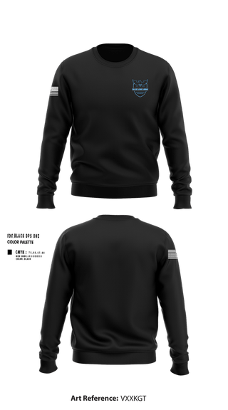 Crew Neck Sweatshirt, Blue Line Logix, Police, Teamtime, Team time, sublimation, custom sports apparel, team uniforms, spirit wear, spiritwear, sports uniforms, custom shirts, team store, custom team store, fundraiser sports, apparel fundraiser