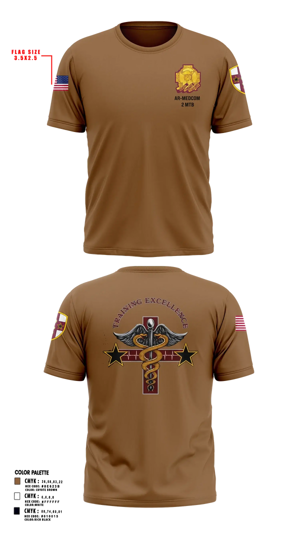 Short Sleeve Performance Shirt, 2nd Medical Training Brigade, Army, Teamtime, Team time, sublimation, custom sports apparel, team uniforms, spirit wear, spiritwear, sports uniforms, custom shirts, team store, custom team store, fundraiser sports, apparel fundraiser