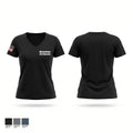 Weyauwega Fire/Rescue Women's Short Sleeve V-neck Shirt - 1