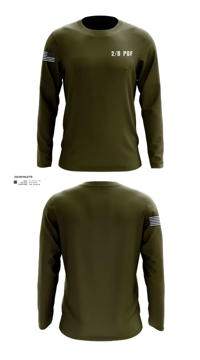 2/B POF 81841481 Long Sleeve Performance Shirt 21