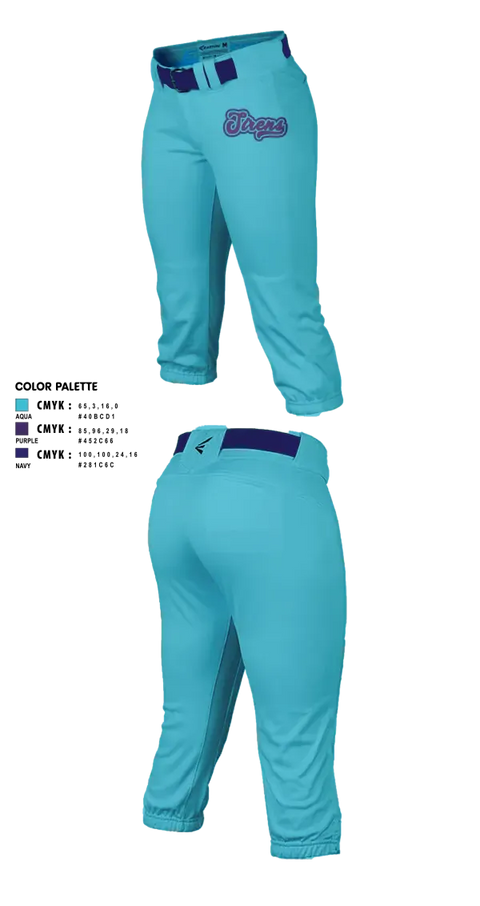 Softball Pants, Sirens, Softball, Teamtime, Team time, sublimation, custom sports apparel, team uniforms, spirit wear, spiritwear, sports uniforms, custom shirts, team store, custom team store, fundraiser sports, apparel fundraiser