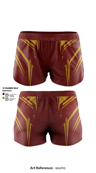 Womens Shorts, Kingston High School Cheer, Cheer, Teamtime, Team time, sublimation, custom sports apparel, team uniforms, spirit wear, spiritwear, sports uniforms, custom shirts, team store, custom team store, fundraiser sports, apparel fundraiser