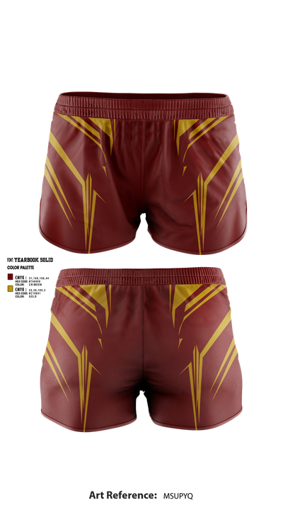 Kingston High School Cheer 38639250 Women's Shorts - 1