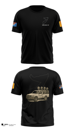 Old School Cotton Feel Shirt, 180th ESC 1st, Army, Teamtime, Team time, sublimation, custom sports apparel, team uniforms, spirit wear, spiritwear, sports uniforms, custom shirts, team store, custom team store, fundraiser sports, apparel fundraiser