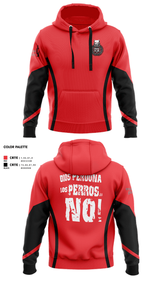 Hoodie, PERROS DEL MAL FC, Men's Soccer, Teamtime, Team time, sublimation, custom sports apparel, team uniforms, spirit wear, spiritwear, sports uniforms, custom shirts, team store, custom team store, fundraiser sports, apparel fundraiser
