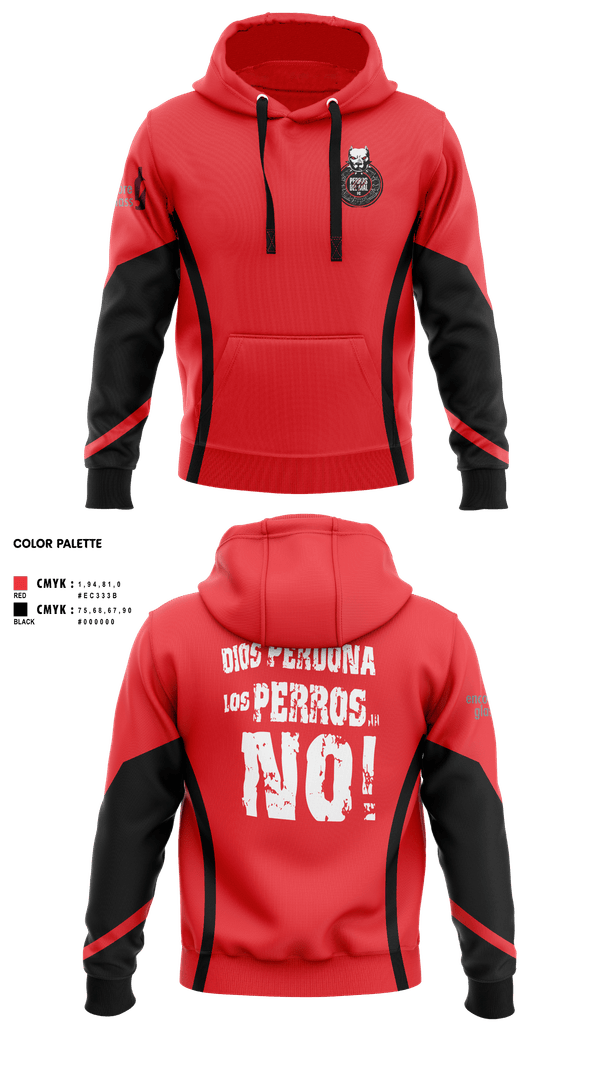 Hoodie, PERROS DEL MAL FC, Men's Soccer, Teamtime, Team time, sublimation, custom sports apparel, team uniforms, spirit wear, spiritwear, sports uniforms, custom shirts, team store, custom team store, fundraiser sports, apparel fundraiser