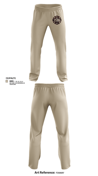 Sweatpants, Local 3586 West Des Moines, Fire Department, Teamtime, Team time, sublimation, custom sports apparel, team uniforms, spirit wear, spiritwear, sports uniforms, custom shirts, team store, custom team store, fundraiser sports, apparel fundraiser