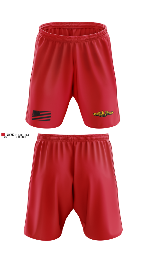 Athletic Shorts With Pockets, USS Nebraska, Navy, Teamtime, Team time, sublimation, custom sports apparel, team uniforms, spirit wear, spiritwear, sports uniforms, custom shirts, team store, custom team store, fundraiser sports, apparel fundraiser