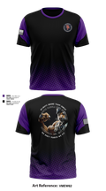 AFJROTC MS-081 DRONE TEAM 88778530 Short Sleeve Performance Shirt - 234