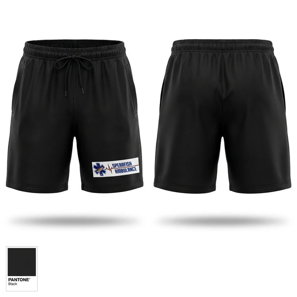 Athletic Shorts With Pockets, Spearfish, EMS/EMT, Teamtime, Team time, sublimation, custom sports apparel, team uniforms, spirit wear, spiritwear, sports uniforms, custom shirts, team store, custom team store, fundraiser sports, apparel fundraiser