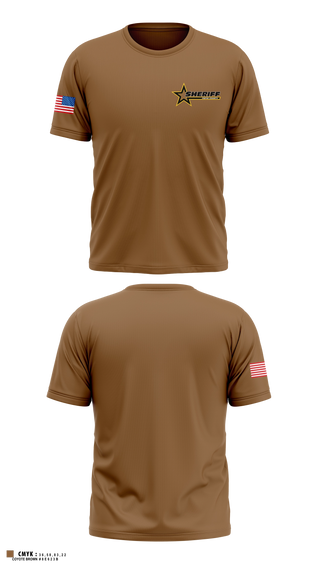 Short Sleeve Performance Shirt, Pepin County Sheriff's Office, Police, Teamtime, Team time, sublimation, custom sports apparel, team uniforms, spirit wear, spiritwear, sports uniforms, custom shirts, team store, custom team store, fundraiser sports, apparel fundraiser