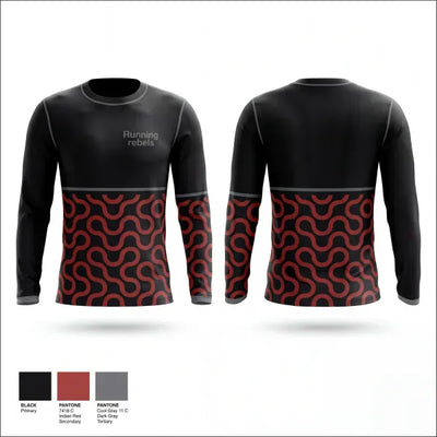 Running rebels 2728546 Long Sleeve Performance Shirt 1