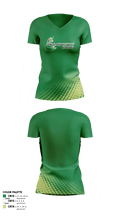 Negative Split Racing 34974341 Women's Short Sleeve V-neck Shirt - 2