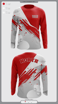 North Attleborough High School Cheer 88392583 Long Sleeve Performance Shirt 1