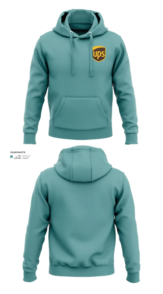 Hoodie, UPS, , Teamtime, Team time, sublimation, custom sports apparel, team uniforms, spirit wear, spiritwear, sports uniforms, custom shirts, team store, custom team store, fundraiser sports, apparel fundraiser