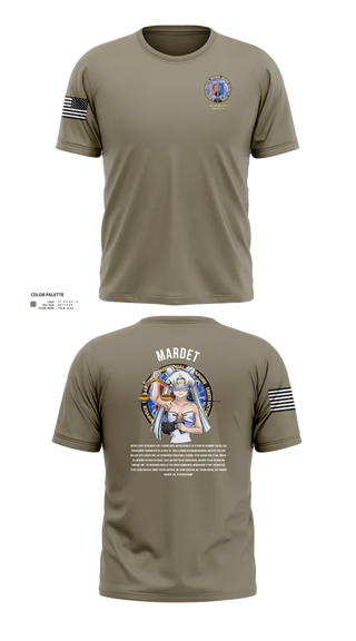 Old School Cotton Feel Shirt, Karl & Hedwig Ackermann Memorial Institute for Joint Military Intelligence and Law Enforcement Education & Training at MARDET Fort Leonard Wood, , Teamtime, Team time, sublimation, custom sports apparel, team uniforms, spirit wear, spiritwear, sports uniforms, custom shirts, team store, custom team store, fundraiser sports, apparel fundraiser