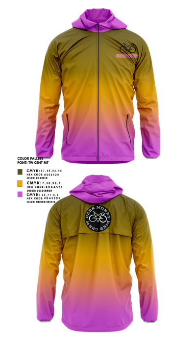 Beer Money Bike Crew 91191775 Windbreaker - 1
