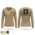 Crimson Tide Battalion 21987177 Women's Long Sleeve V-neck Shirt - 1