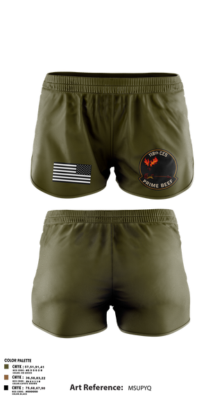 Ranger Panties, 118th CES, Air Force, Teamtime, Team time, sublimation, custom sports apparel, team uniforms, spirit wear, spiritwear, sports uniforms, custom shirts, team store, custom team store, fundraiser sports, apparel fundraiser