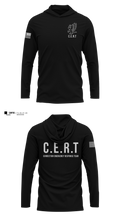CERT: Corrections Emergency Response Team Long Sleeve Performance Shirt with hood - 6