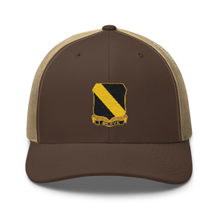 Fco 51st infantry LRSU 81538423 Retro Trucker Hat | Yupoong 6606