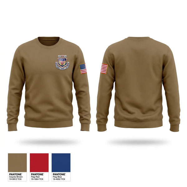 Crew Neck Sweatshirt, Mountaineer Chapter Adjutant General Regimental Association, Army, Teamtime, Team time, sublimation, custom sports apparel, team uniforms, spirit wear, spiritwear, sports uniforms, custom shirts, team store, custom team store, fundraiser sports, apparel fundraiser