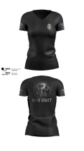 Farmersville PD 79082550 Women's Short Sleeve V-neck Shirt - 102