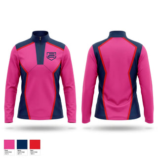 Quarter Zip Jacket, Pee Dee Elite, Baseball, Teamtime, Team time, sublimation, custom sports apparel, team uniforms, spirit wear, spiritwear, sports uniforms, custom shirts, team store, custom team store, fundraiser sports, apparel fundraiser