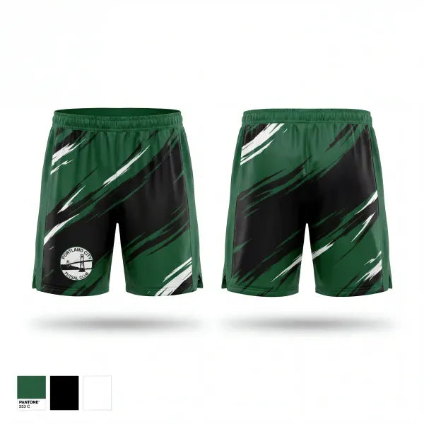 Mens Soccer Shorts, Portland City Futsal Club, Men's Soccer, Teamtime, Team time, sublimation, custom sports apparel, team uniforms, spirit wear, spiritwear, sports uniforms, custom shirts, team store, custom team store, fundraiser sports, apparel fundraiser