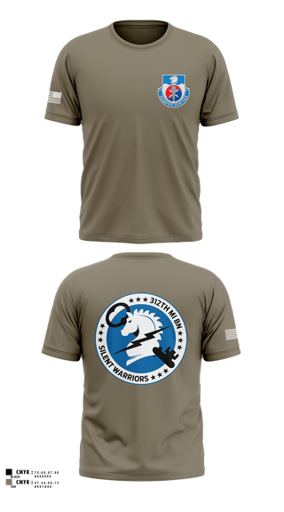 Short Sleeve Performance Shirt, 312th Military Intelligence Battalion, , Teamtime, Team time, sublimation, custom sports apparel, team uniforms, spirit wear, spiritwear, sports uniforms, custom shirts, team store, custom team store, fundraiser sports, apparel fundraiser