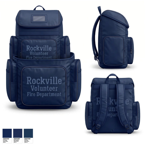 Gear Bag, Rockville Volunteer Fire Department, Fire Department, Teamtime, Team time, sublimation, custom sports apparel, team uniforms, spirit wear, spiritwear, sports uniforms, custom shirts, team store, custom team store, fundraiser sports, apparel fundraiser