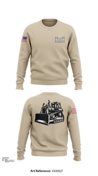 Crew Neck Sweatshirt, A co 229th Heavy, , Teamtime, Team time, sublimation, custom sports apparel, team uniforms, spirit wear, spiritwear, sports uniforms, custom shirts, team store, custom team store, fundraiser sports, apparel fundraiser