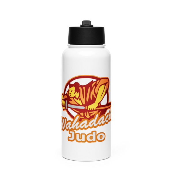 Wahadachi Judo 92846845 Stainless Steel Water Bottle with a Straw Lid
