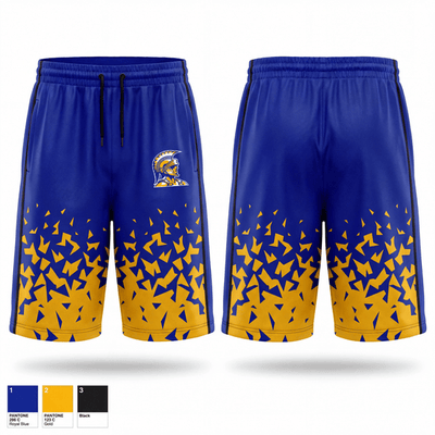 Lakeview Spartans Mens Reversible Basketball Shorts - 1