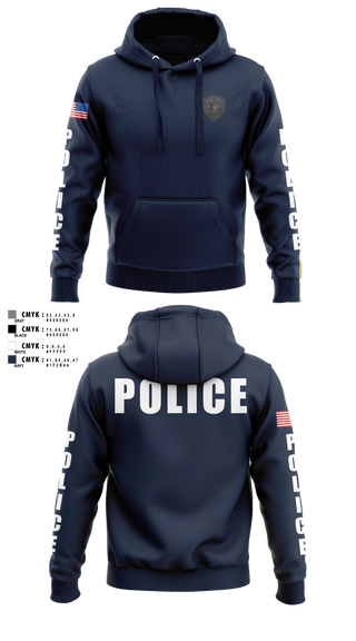 Hoodie, Sour Lake Police Department, Police, Teamtime, Team time, sublimation, custom sports apparel, team uniforms, spirit wear, spiritwear, sports uniforms, custom shirts, team store, custom team store, fundraiser sports, apparel fundraiser