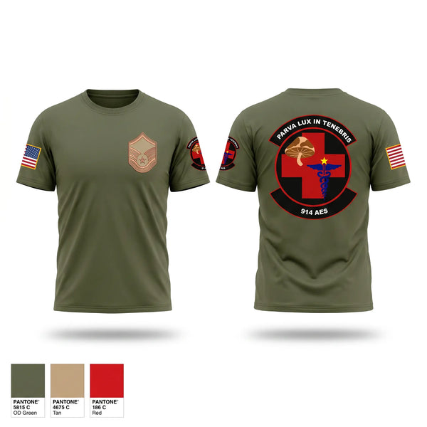 Old School Cotton Feel Shirt, 914th AES, Air Force, Teamtime, Team time, sublimation, custom sports apparel, team uniforms, spirit wear, spiritwear, sports uniforms, custom shirts, team store, custom team store, fundraiser sports, apparel fundraiser