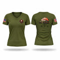 SROC 1-27 Women's Short Sleeve V-neck Shirt - 1