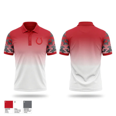 Palmetto Mustangs 5700623 Short Sleeve Performance Polo - 1
