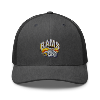 Brogden Rams 7424037 Retro Trucker Hat | Yupoong 6606