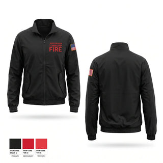 Windbreaker, JEFFERSON TOWNSHIP FIRE, Fire Department, Teamtime, Team time, sublimation, custom sports apparel, team uniforms, spirit wear, spiritwear, sports uniforms, custom shirts, team store, custom team store, fundraiser sports, apparel fundraiser