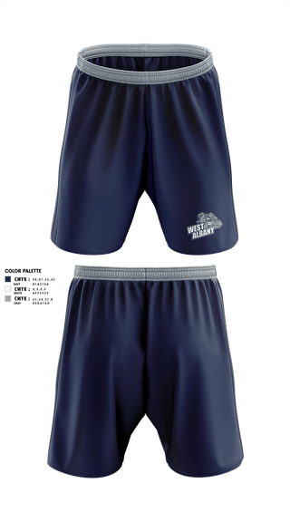 Athletic Shorts With Pockets, West Albany Bulldogs, Men's Lacrosse, Teamtime, Team time, sublimation, custom sports apparel, team uniforms, spirit wear, spiritwear, sports uniforms, custom shirts, team store, custom team store, fundraiser sports, apparel fundraiser