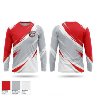 Long Sleeve Performance Shirt, Amherst Lightning, Women's Soccer, Teamtime, Team time, sublimation, custom sports apparel, team uniforms, spirit wear, spiritwear, sports uniforms, custom shirts, team store, custom team store, fundraiser sports, apparel fundraiser