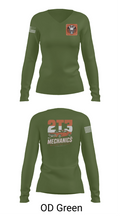 509 LRS 93117576 Women's Long Sleeve V-neck Shirt - 57