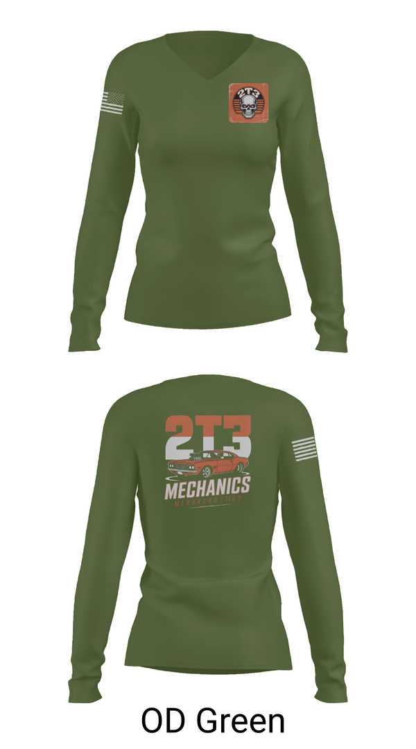 Womens Long Sleeve Vneck Shirt, 509 LRS, , Teamtime, Team time, sublimation, custom sports apparel, team uniforms, spirit wear, spiritwear, sports uniforms, custom shirts, team store, custom team store, fundraiser sports, apparel fundraiser