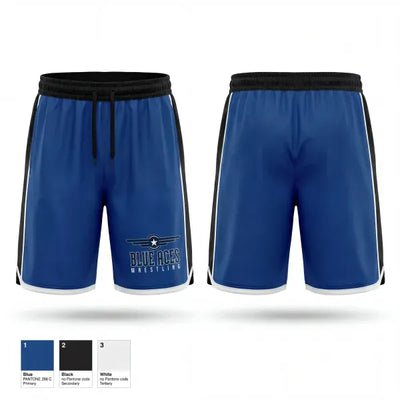 Blue Aces 61796150 Athletic Shorts With Pockets - 1