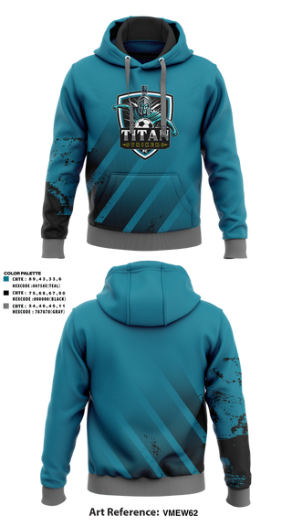 Hoodie, Titan Strikers FC, Men's Soccer, Teamtime, Team time, sublimation, custom sports apparel, team uniforms, spirit wear, spiritwear, sports uniforms, custom shirts, team store, custom team store, fundraiser sports, apparel fundraiser