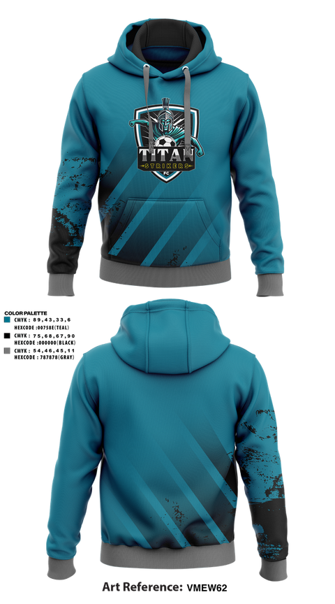 Hoodie, Titan Strikers FC, Men's Soccer, Teamtime, Team time, sublimation, custom sports apparel, team uniforms, spirit wear, spiritwear, sports uniforms, custom shirts, team store, custom team store, fundraiser sports, apparel fundraiser